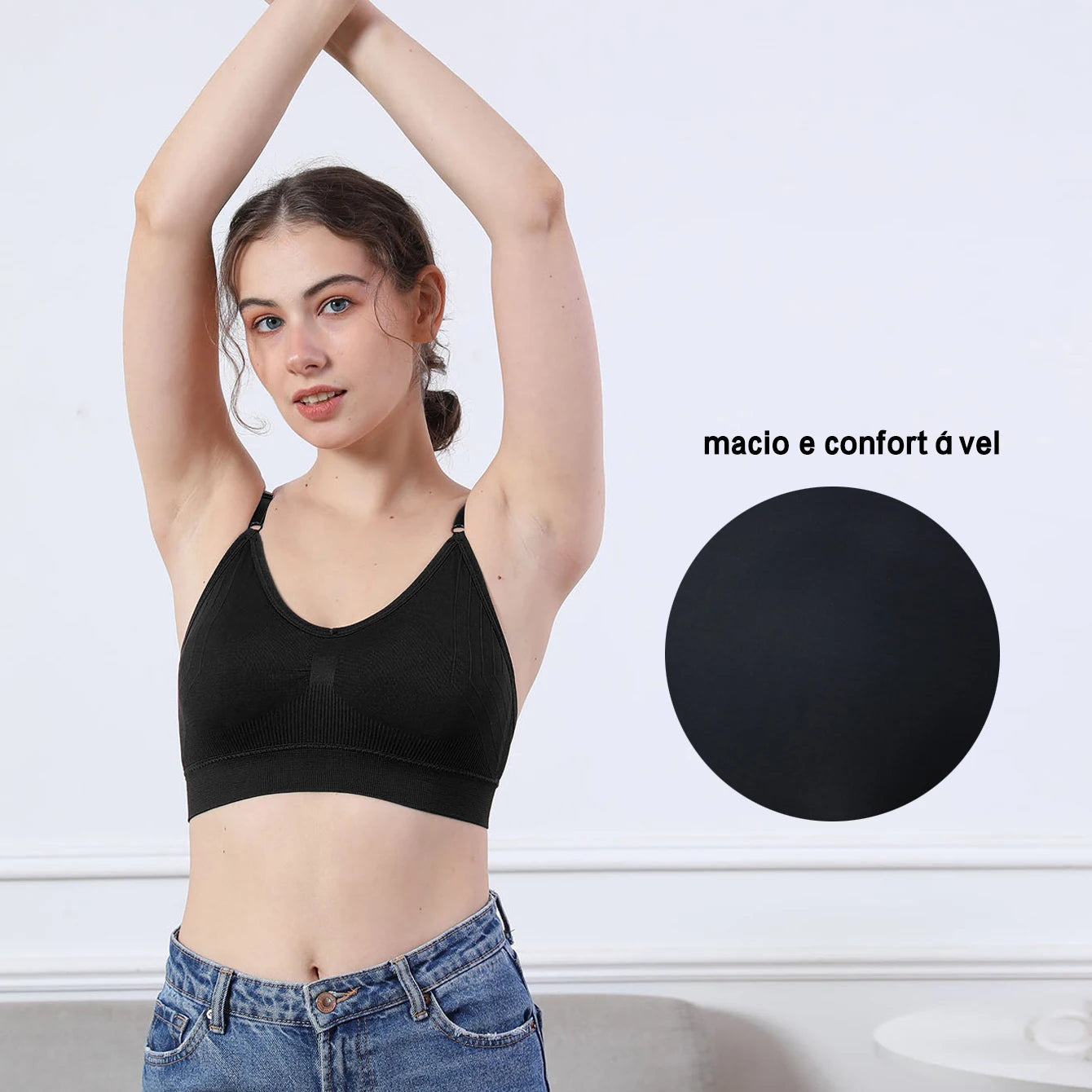 Sutiã Confort Fit Velle – Beleza que Inspira - Compre 1 e Leve 3