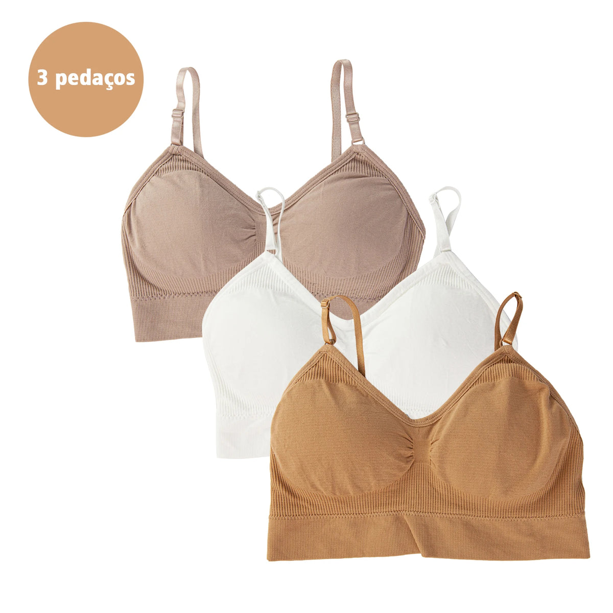 Sutiã Confort Fit Velle – Beleza que Inspira - Compre 1 e Leve 3