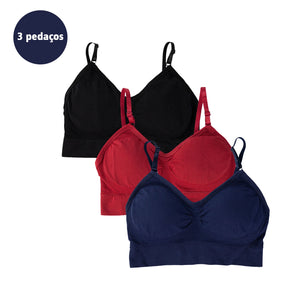 Sutiã Confort Fit Velle – Beleza que Inspira - Compre 1 e Leve 3