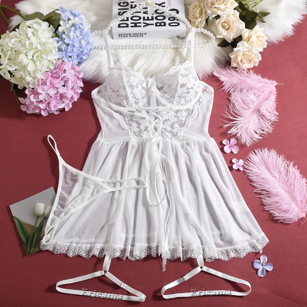 Lingerie de reda transparente Sexy + Vestido Sexy™