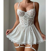Lingerie de reda transparente Sexy + Vestido Sexy™