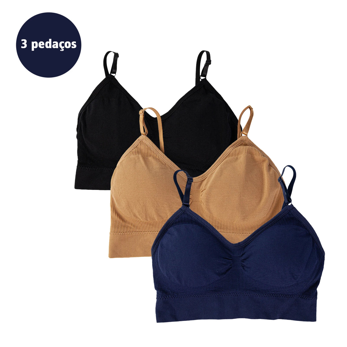 Sutiã Confort Fit Velle – Beleza que Inspira - Compre 1 e Leve 3
