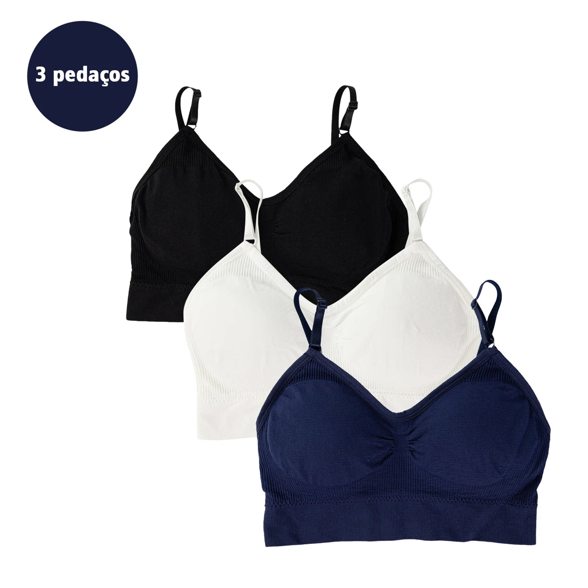 Sutiã Confort Fit Velle – Beleza que Inspira - Compre 1 e Leve 3